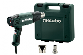 Технический фен METABO HE 20-600 в кейсе +2 насадки