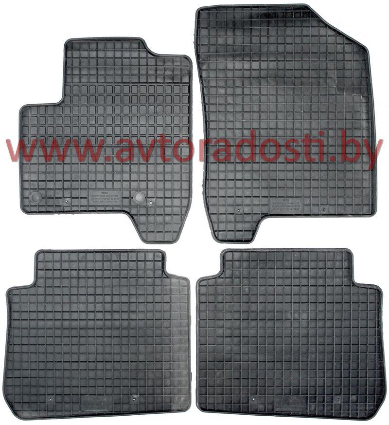 Коврики резиновые для Citroen C3 Picasso (2009-) [91411] / Ситроен С3 Пикассо (Petex)