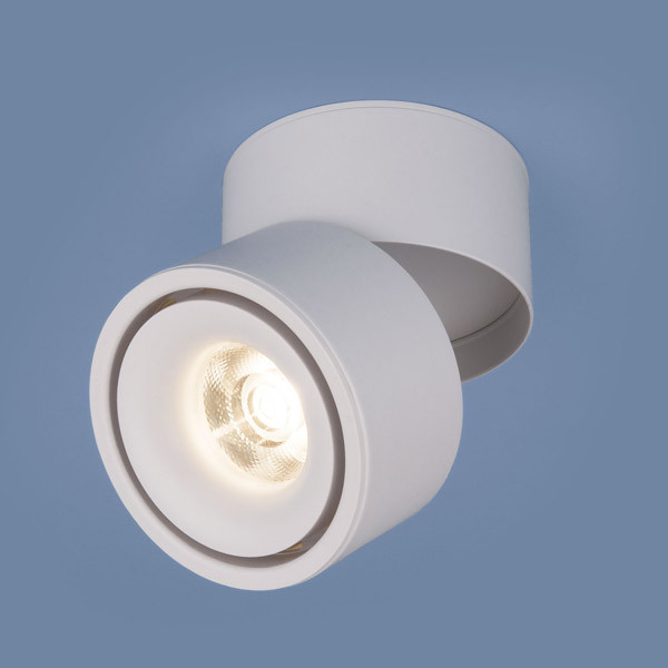 Накладной потолочный светодиодный светильник 3100 DLR031 15W 4200K белый матовый