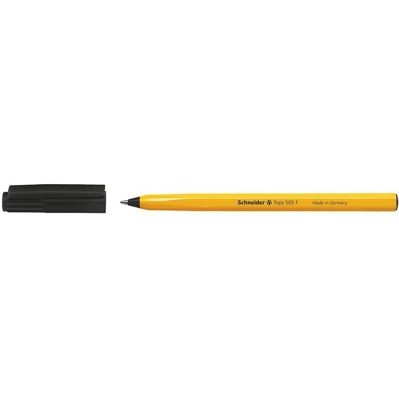 Ручка шариковая SCHNEIDER Tops 505 F чёрная (цена с НДС)