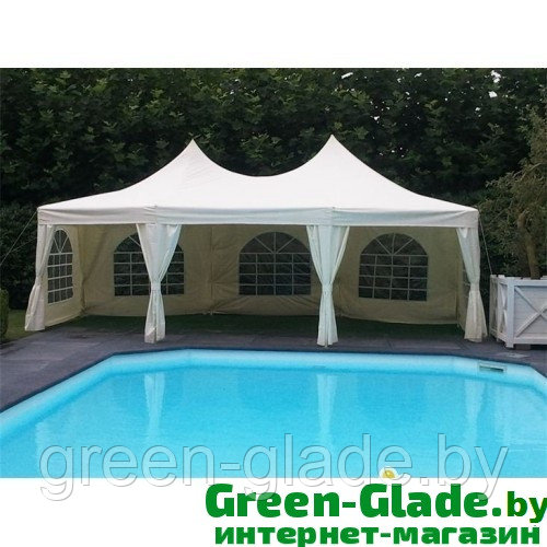 Шатер садовый Green Glade 1052 2,5х2,5х2,5х2,5х3,4м полиэстер 2 коробки - фото 10 - id-p5025940