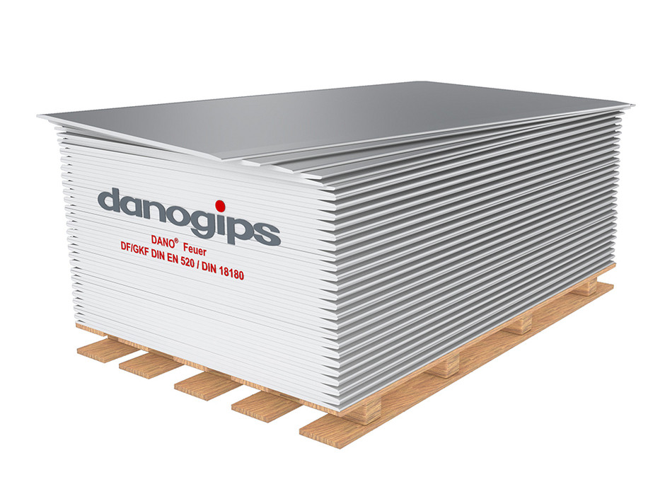 Гипсовые плиты Danogips (KNAUF) ГКЛВ 9,5 мм 1200х2500 мм влагостойкий потолочный - фото 3 - id-p84826804