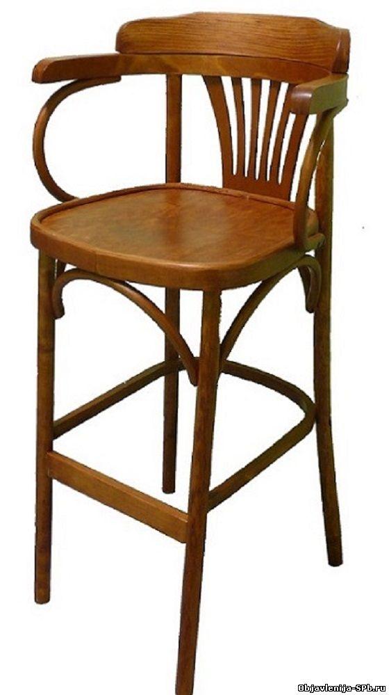 Кресло барное высокое жестким сидением Аполло Люкс (КМФ 305-2) , цвет на выбор заказчика - фото 8 - id-p1050742