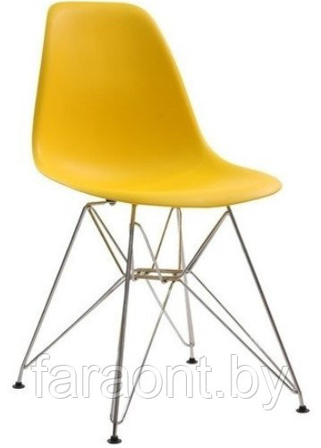 Стул EAMES METAL желтый