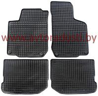 Коврики резиновые для Volkswagen Golf 4 (1997-2003) / Bora / Beetle / Seat Toledo / Leon (Petex)