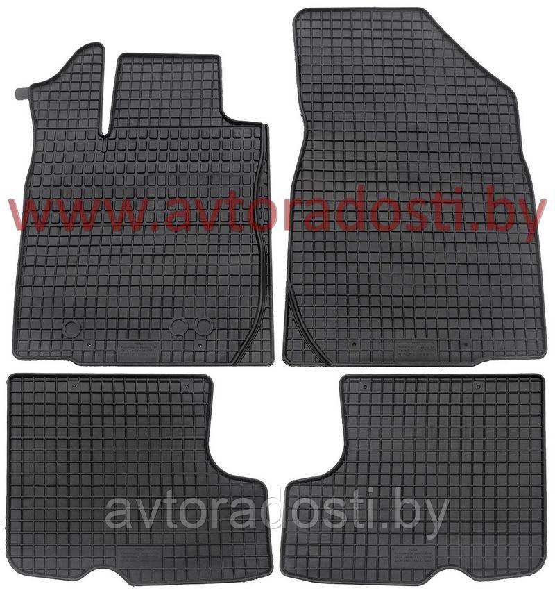 Коврики резиновые для Renault Dacia Sandero (08-12) / Stepway / Sandero II (12-) [29012] (Petex)