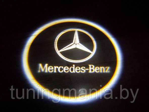 Проектор логотипа Mercedes (врезной) 2шт. - фото 2 - id-p84838436