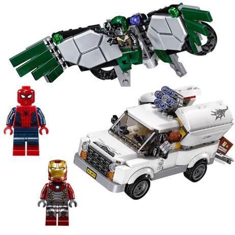 Конструктор Bela 10746 Supreme Hero Берегись Стервятника (аналог Lego Marvel Super Heroes 76083) 399 д - фото 4 - id-p84838805