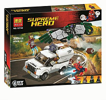 Конструктор Bela 10746 Supreme Hero Берегись Стервятника (аналог Lego Marvel Super Heroes 76083) 399 д