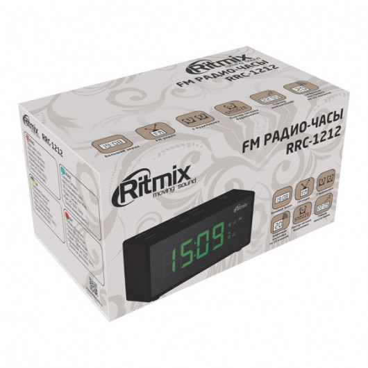 Радиочасы Ritmix RRC-1212 - фото 3 - id-p84842306