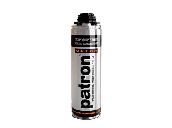 Очиститель монтажной пены PATRON Ultra (400мл), фото 2