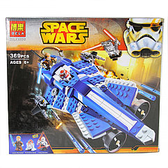 Конструктор Звездные войны Bela 10375 Джедайский звездолет Анакина, 369 дет., аналог Lego Star Wars 75087