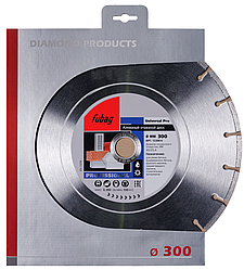 Диск алмазный (по бетону) Universal Pro 300х2,8х25,4/30 FUBAG 12300-6
