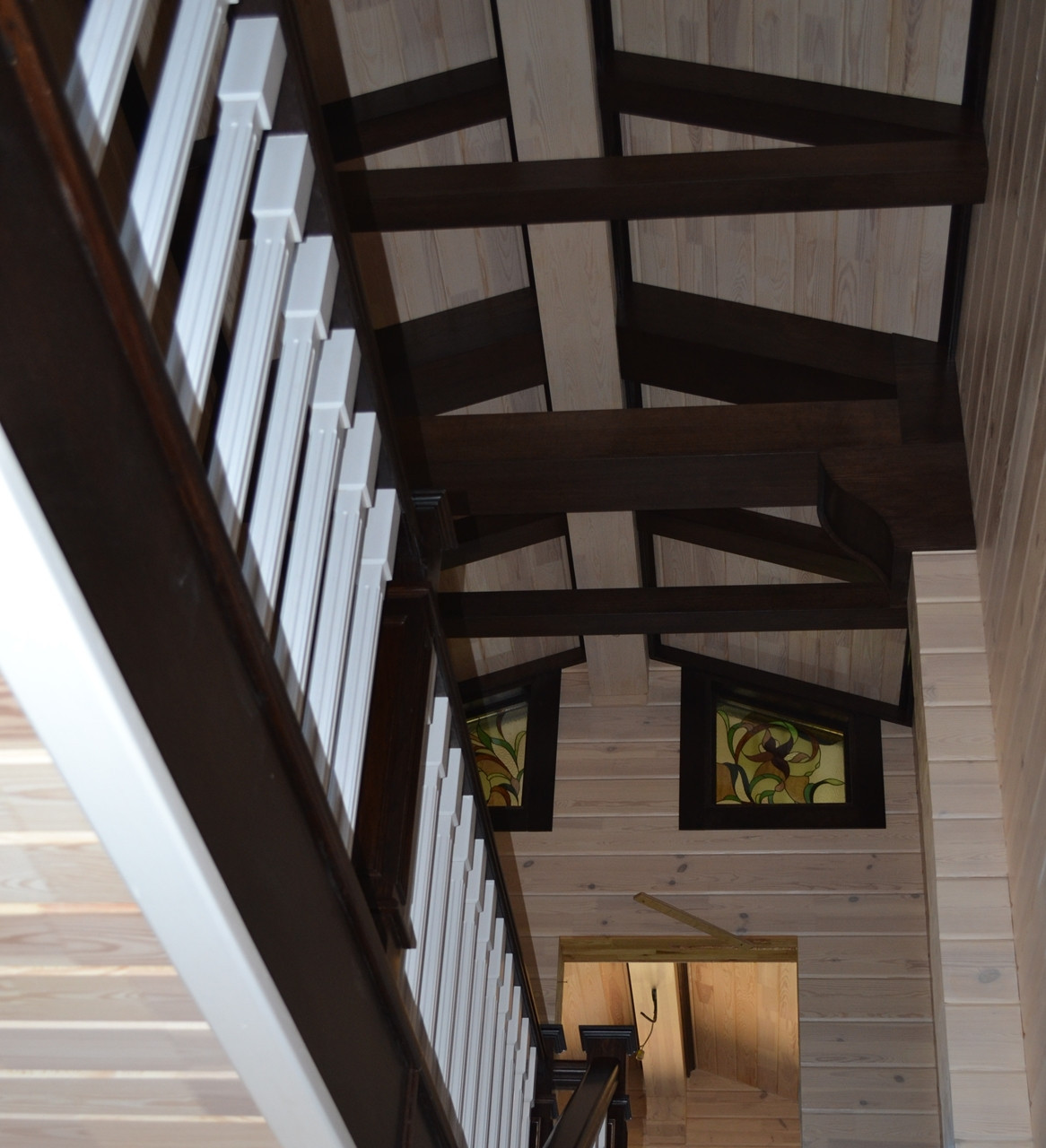 Лестница для деревянного дома - фото 7 - id-p84990748
