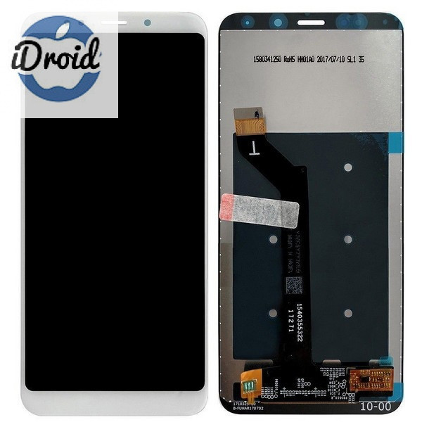 Дисплей (экран) Xiaomi Redmi 5 Plus (MEG7) с тачскрином, белый цвет