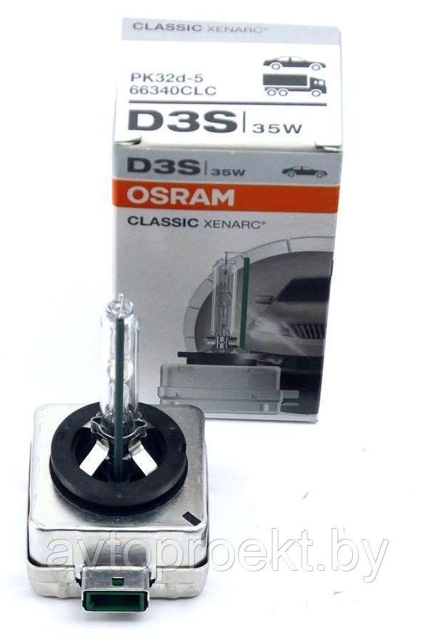 Штатная лампа D3S Osram (лицензия) - фото 1 - id-p84995494