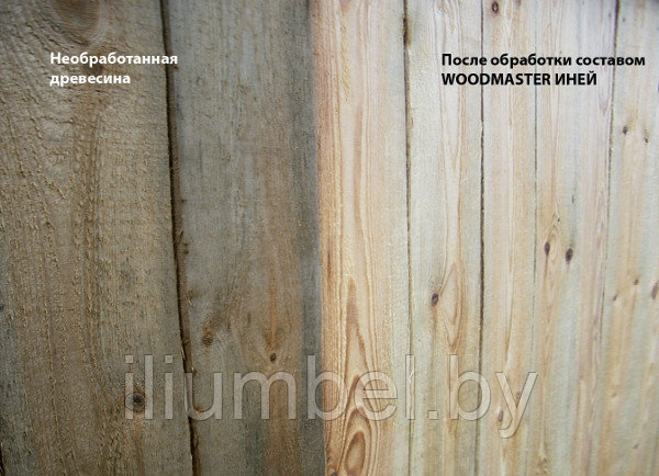 Иней WOODMASTER Отбеливающий состав для древесины - фото 2 - id-p9327162