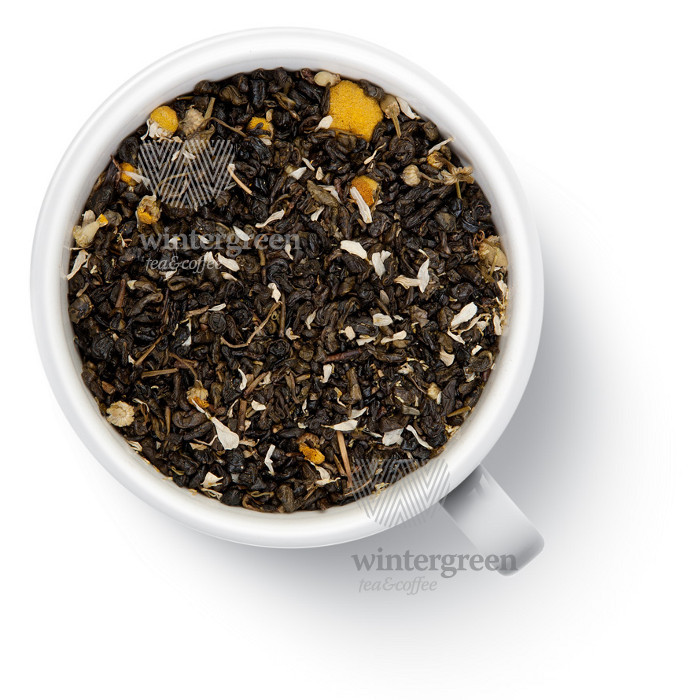 Чай зеленый ароматизированный Gutenberg свежая ромашка, 50 гр - фото 1 - id-p70992051