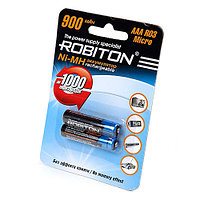 Аккумуляторная батарея Robiton HR03-2BL 900mAh