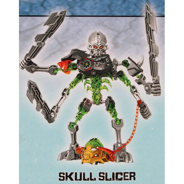 Конструктор KSZ Bionicle 711-1 "Стальной череп" (аналог Lego Bionicle) 249 деталей - фото 5 - id-p85003674