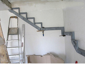 Каркас металлической лестницы под чистовую отделку 6