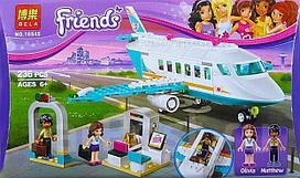 Конструктор Bela Friends "Частный самолет" 10545 (аналог LEGO Friends 41100) 236 дет.