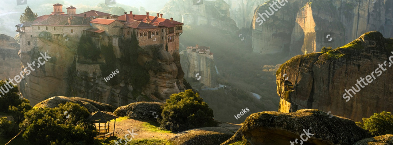 Фотообои "Монастырь в Метеорах" Греция