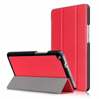 Полиуретановый чехол Nova Case красный для Huawei MediaPad M3 Lite 8 - фото 1 - id-p85026776