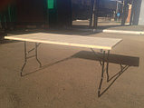 Складной стол с скамейками для выезда на природу 1500, фото 5