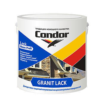 Лак для камня Condor Granit Lack 0,7 кг