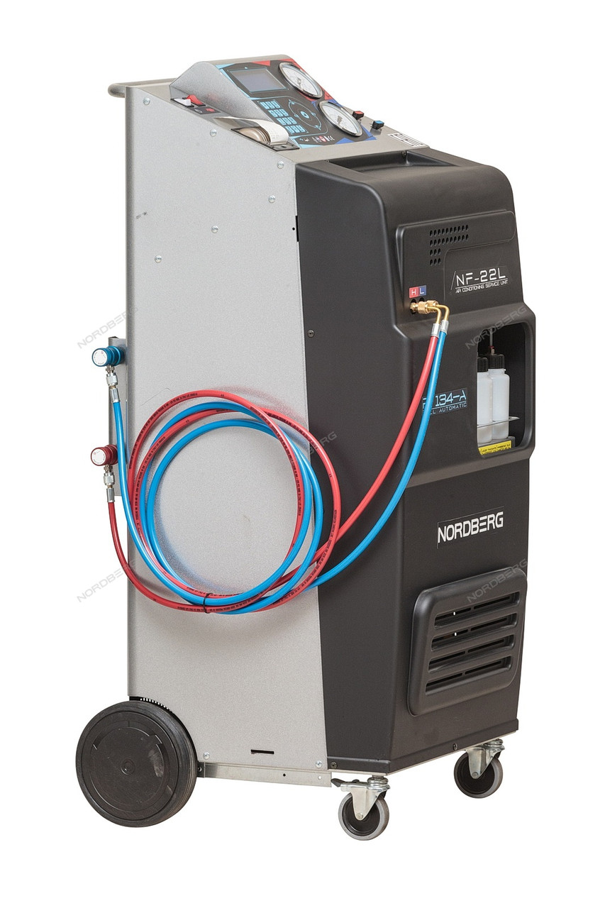 Автоматическая установка для заправки автомобильных кондиционеров, 22 л NORDBERG NF22L - фото 2 - id-p85051257