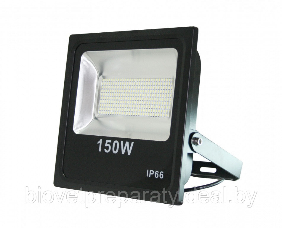 Светодиодный плоский прожектор LED 10 W 90-240V, 800 lm, 6000-6500k - фото 6 - id-p2331133