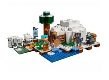 Конструктор JLB 3D72 Minecraft Иглу (аналог LEGO Minecraft 21142) 341 д - фото 4 - id-p85070489