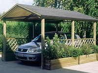 Из чего лучше построить навес для автомобиля.