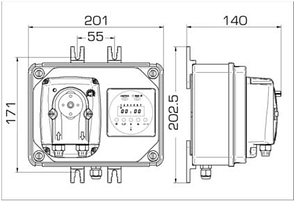 Насос BIOCLEAN CONTROL PER 2.2-1 230V SANT, фото 2