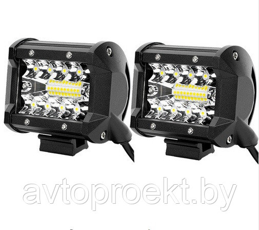 Дополнительные LED фары для внедорожников Combo 30W A31-60 - фото 1 - id-p85113858