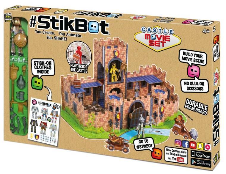 StikBot анимационная студия "Крепость" Castle Movie Set - фото 1 - id-p85125858