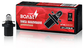 Лампа накаливания 12V 1.2W B8.3D (VL-B8.3D-02)