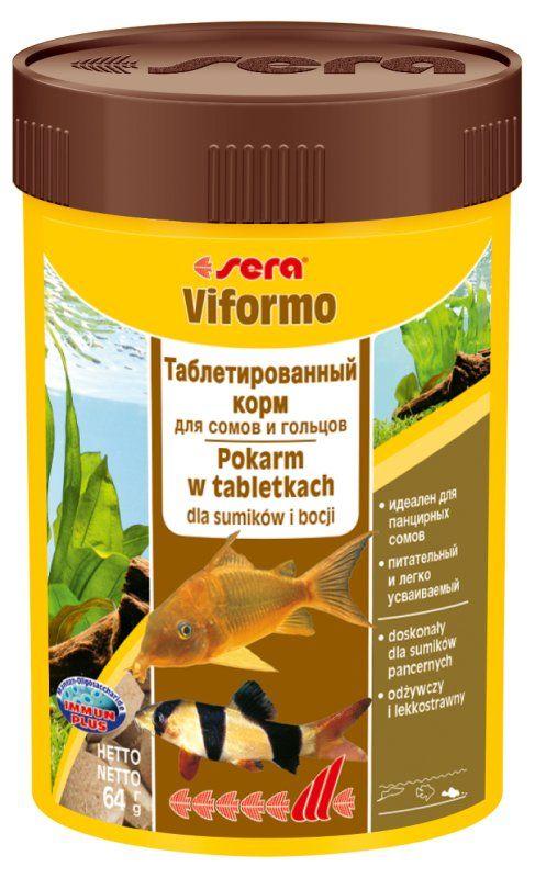 Корм для рыб Sera Viformo 100ml/64g таблетированный, 258 таблеток - фото 1 - id-p85142996