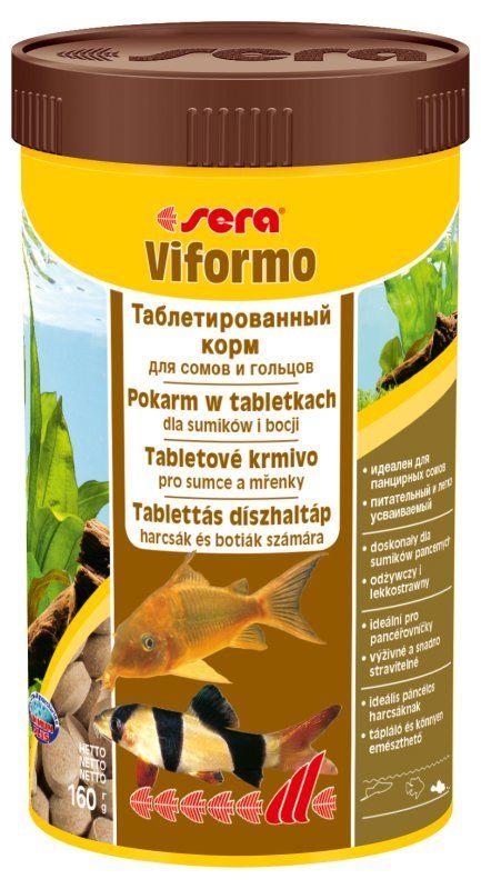 Корм для рыб Sera Viformo 250ml/160g таблетированный, 640 таблеток - фото 1 - id-p85142999