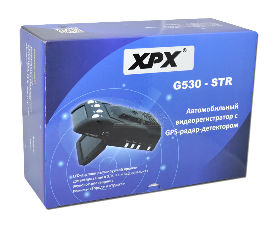 Автомобильный видеорегистратор с GPS-радар-детектором XPX G530-STR - фото 2 - id-p85143650