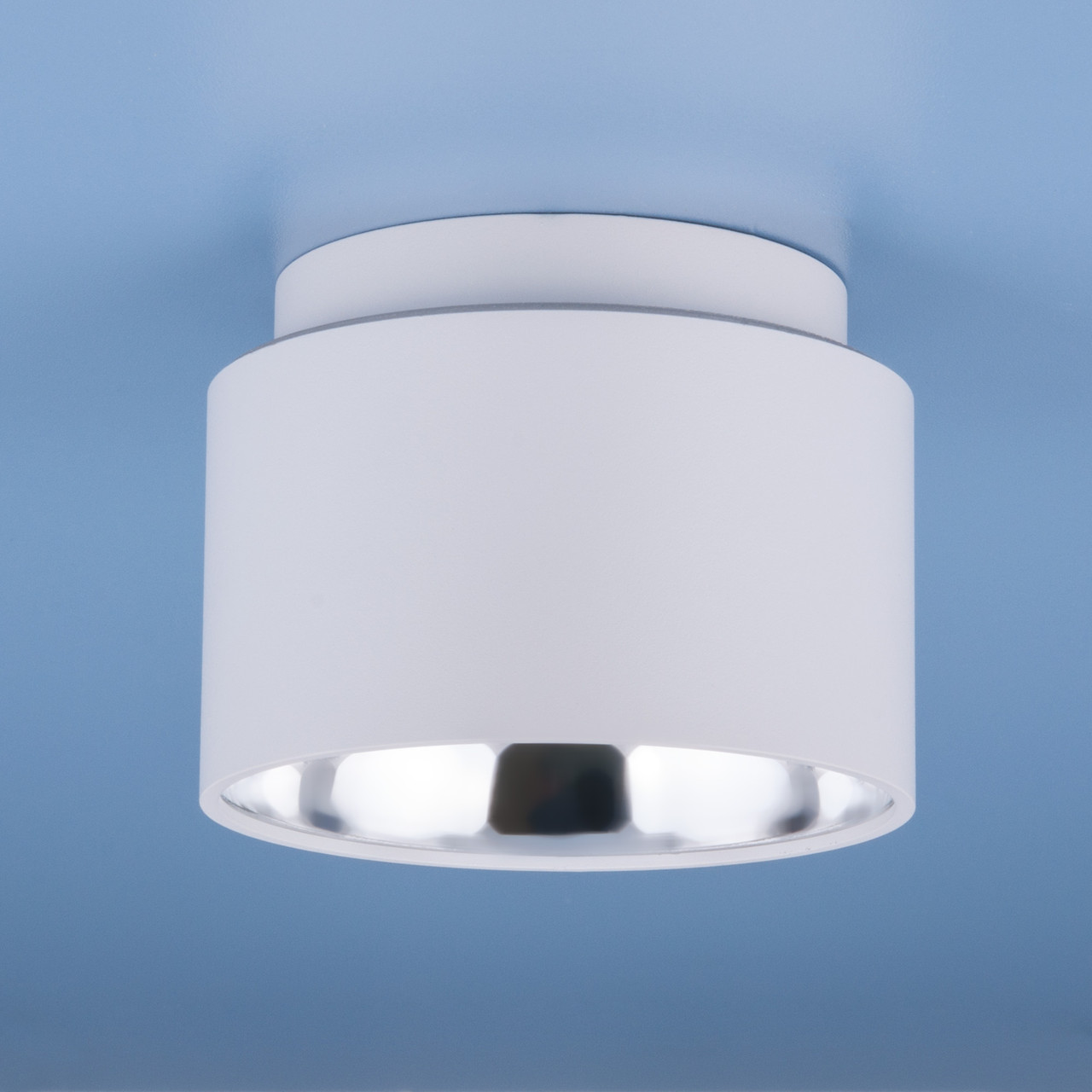Накладной потолочный светодиодный светильник 1069 GX53 WH белый матовый - фото 1 - id-p85155868