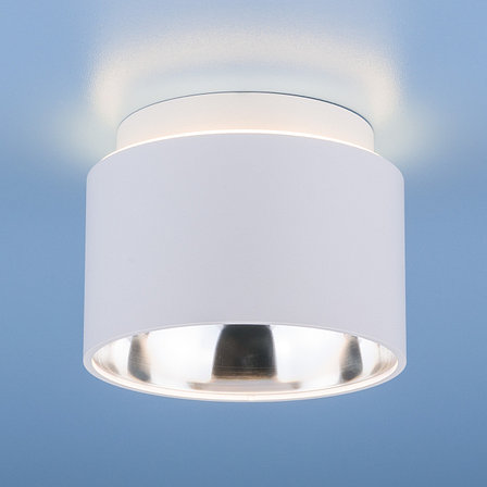 Накладной потолочный светодиодный светильник 1069 GX53 WH белый матовый, фото 2