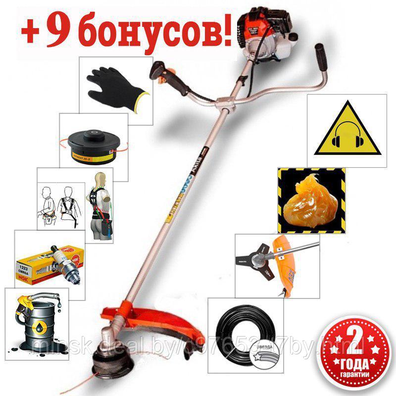 Shtenli MS 1750 бензокоса (триммер, кусторез, мотокоса) мощность 1,75 кВт