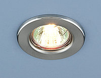Точечный светильник 9210 MR16 SCH хром сатинированный (немецкое качество) 