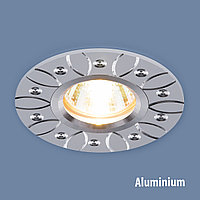 Алюминиевый точечный светильник 2007 MR16 WH белый (немецкое качество) 