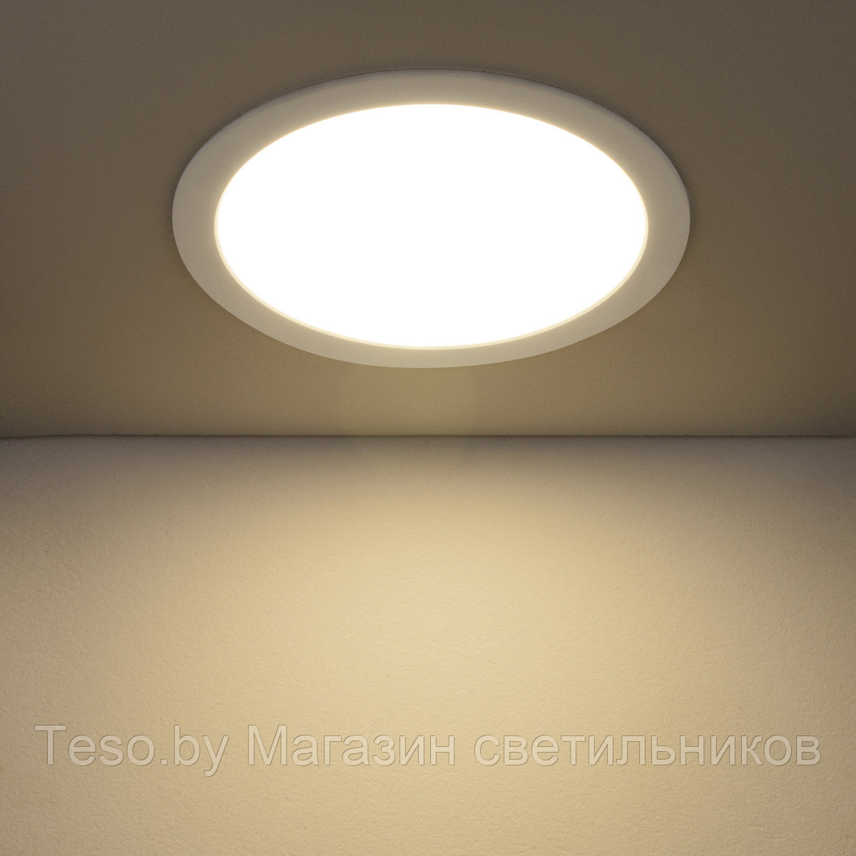 Встраиваемый потолочный светодиодный светильник DLR003 24W 4200K (немецкое качество) , фото 1