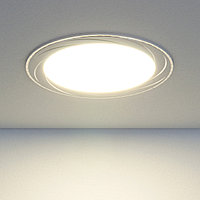 Встраиваемый потолочный светодиодный светильник DLR004 12W 4200K WH белый (немецкое качество) , фото 1