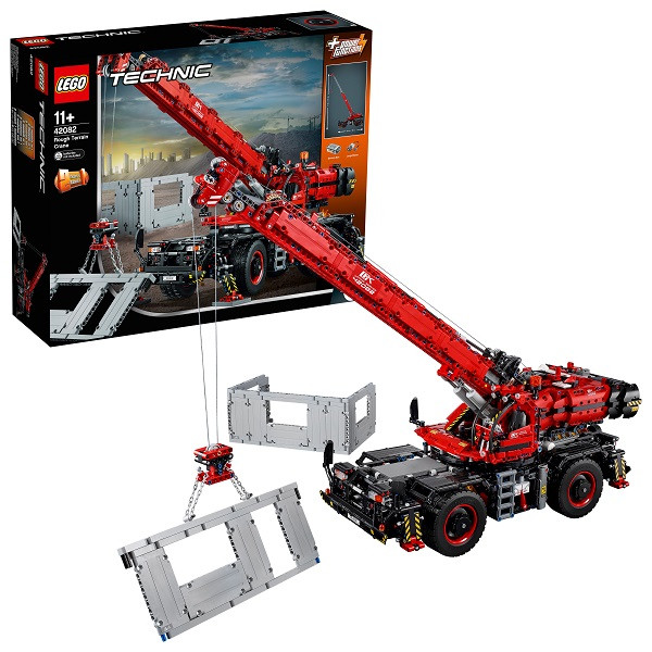 Конструктор Лего 42082 Подъёмный кран для пересечённой местности Lego Technic