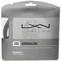Струна теннисная Luxilon Adrenaline 1.30/12.2 м (серебристый) (арт. WRZ993900)